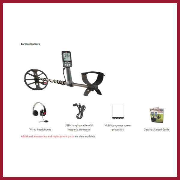 Equinox 600 - Minelab