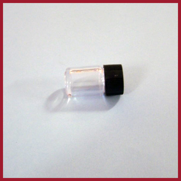 Sample bottle - Plastic half ounce