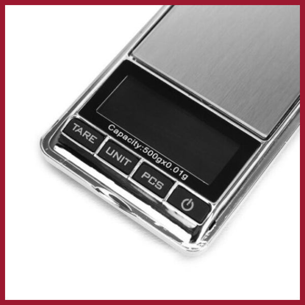 Digital scales - 500 gram pocket