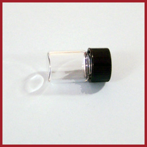 Sample bottle - Glass half ounce