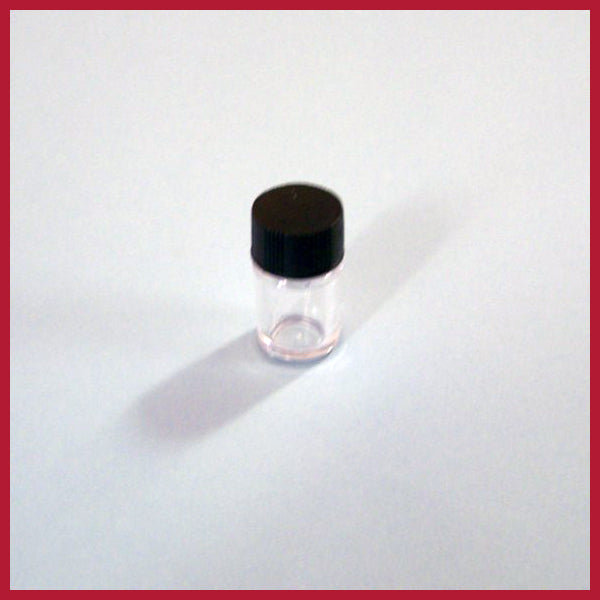 Sample bottle - Plastic half ounce