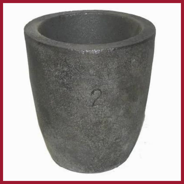 Crucible - Graphite for flame type furnace 2.0 kg